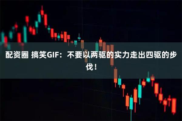 配资圈 搞笑GIF：不要以两驱的实力走出四驱的步伐！
